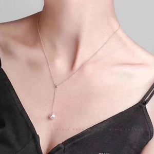 Pearl Charm Pendant Necklace Adjustable Gold